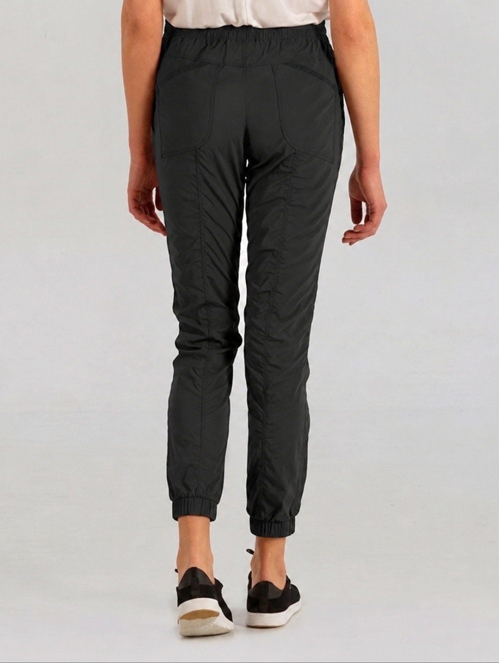 INDYGENA Maeto II Black Track Pants Joggers Drawstring Waist M Medium Mateo